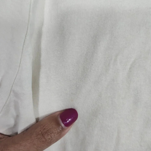 Unbranded Tan Beige Louisiana Local Graphic T-Shirt Women Size L Crewneck FLAW - Picture 7 of 7